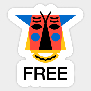 Free / Mask Sticker